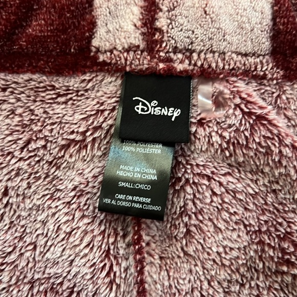Disney 2-Piece Mickey Mouse Maroon Fleece Pajamas - Picture 4 of 5